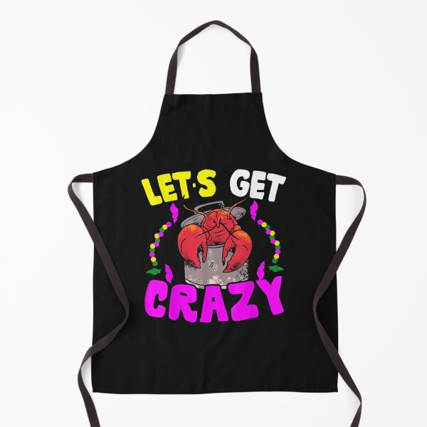 Item preview, Let's Get Crazy Mardi Gras Crawfish Crayfish designed and sold by Lynette1241.