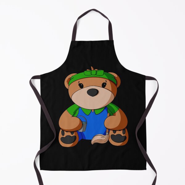 Item preview, Cleaner Teddy Bear designed and sold by Alisha Ober Designs.