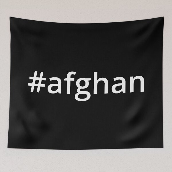 Artikelvorschau, Hashtag Afghan entworfen und verkauft von MSA-42.