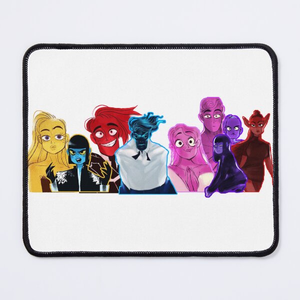 Item preview, Lore Olympus Main Characters Memorable Moments Webtoon Art designed and sold by stareve.