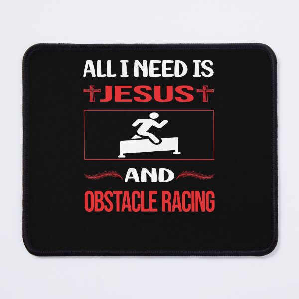 Item preview, Funny Jesus Obstacle Racing OCR designed and sold by DougPoulos.