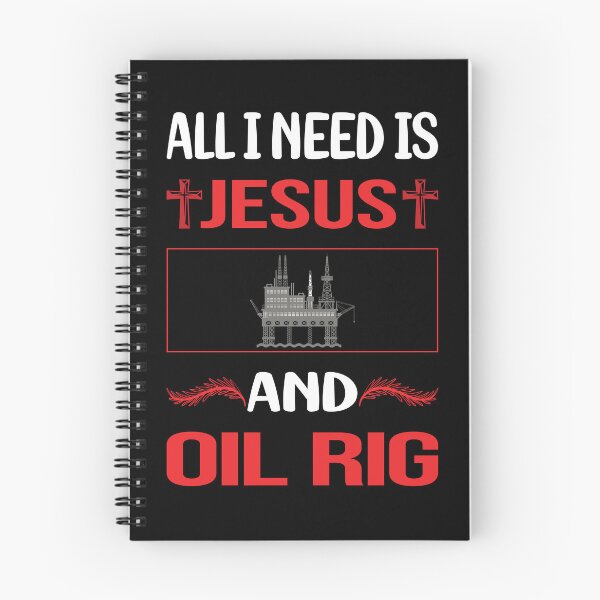 Item preview, Funny Jesus Oil Rig Roughneck Offshore designed and sold by DougPoulos.