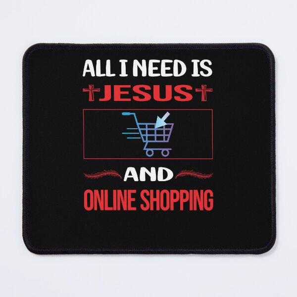 Item preview, Funny Jesus Online Shopping Shopper designed and sold by DougPoulos.