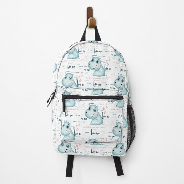 Item preview, so did you just said you love me? Clingy hippo designed and sold by Twinmommy Store.