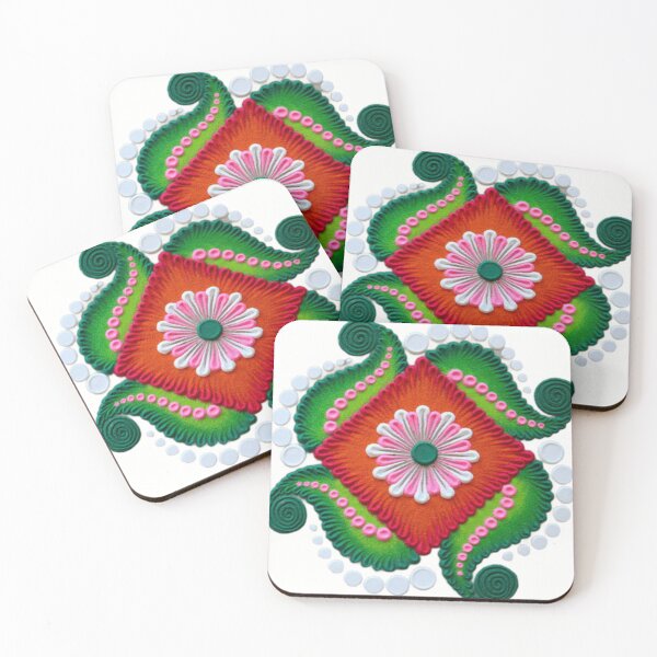 Item preview, Floral Rangoli designed and sold by Saiamrita123.