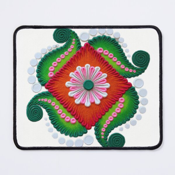 Item preview, Floral Rangoli designed and sold by Saiamrita123.
