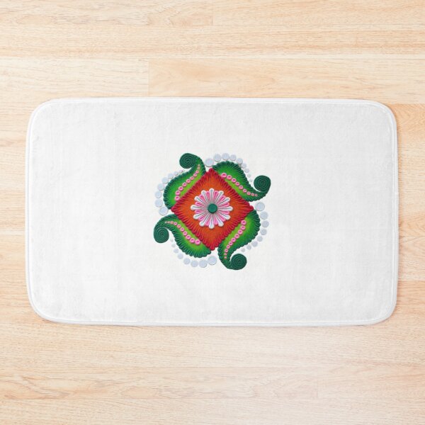 Item preview, Floral Rangoli designed and sold by Saiamrita123.