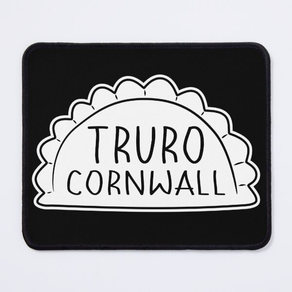 Item preview, Truro Cornwall England UK Cornish Pasty White Black designed and sold by cashewdays.