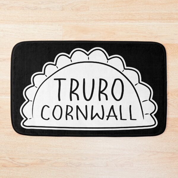 Item preview, Truro Cornwall England UK Cornish Pasty White Black designed and sold by cashewdays.
