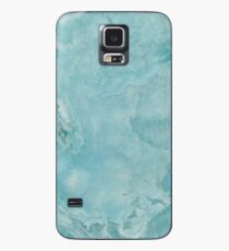 Türkis Meer Marmor Hülle & Klebefolie für Samsung Galaxy