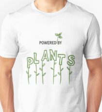 Powered By Plants (Vegetarian / Vegan) Unisex T-Shirt