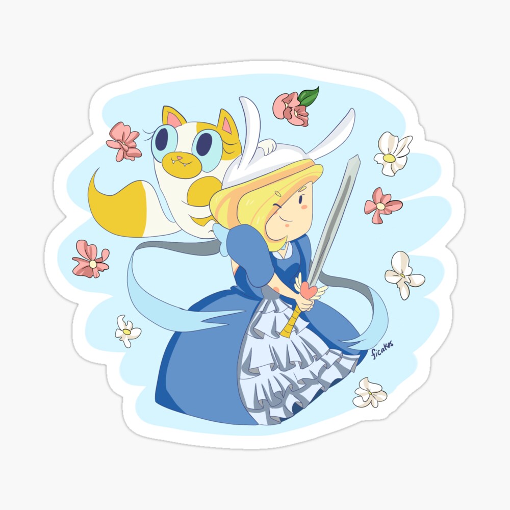 Fionna and Cake - Going on an Adventure! Pin for Sale by GAM3SD3AN