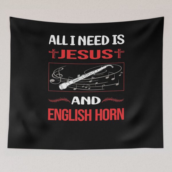 Item preview, Funny Jesus English Horn Cor Anglais designed and sold by FifineCroteau.