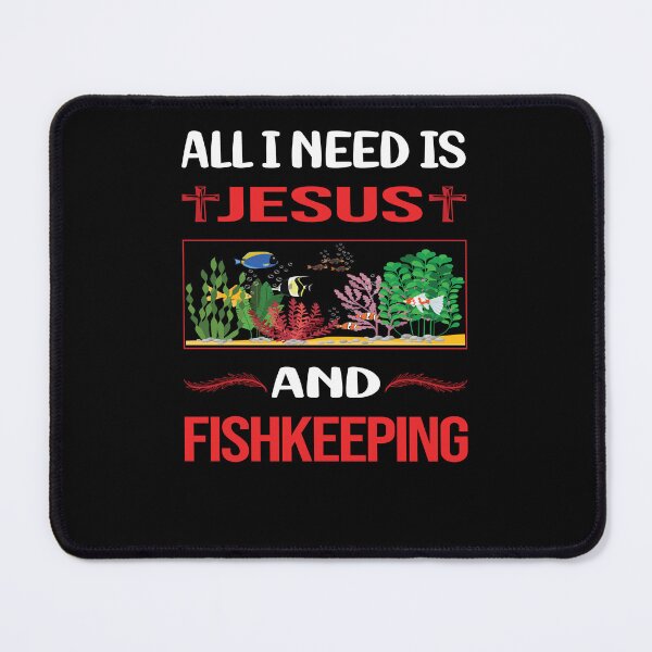 Item preview, Funny Jesus Fishkeeping Fishkeeper Fish Keeping designed and sold by FifineCroteau.