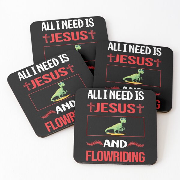 Item preview, Funny Jesus Flowriding Flowboarding designed and sold by FifineCroteau.