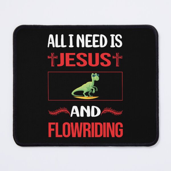 Item preview, Funny Jesus Flowriding Flowboarding designed and sold by FifineCroteau.