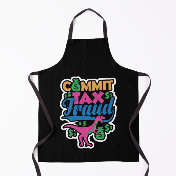 Item preview, Commit Tax Fraud Taxpayer Evasion Squad Purple Dinosaur designed and sold by GravitiTees.
