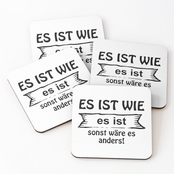 Artikelvorschau, Es ist wie es ist Spruch entworfen und verkauft von Radixbarny.