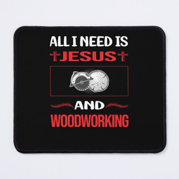 Item preview, Funny Jesus Woodworking Woodworker designed and sold by SunnyShop123.