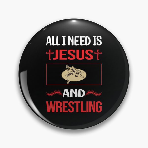 Artikelvorschau, Lustiges Jesus-Wrestling entworfen und verkauft von SunnyShop123.
