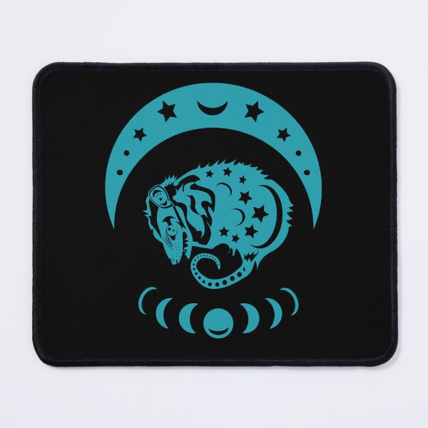 Item preview, Teal Witchy Possum designed and sold by beerhamster.
