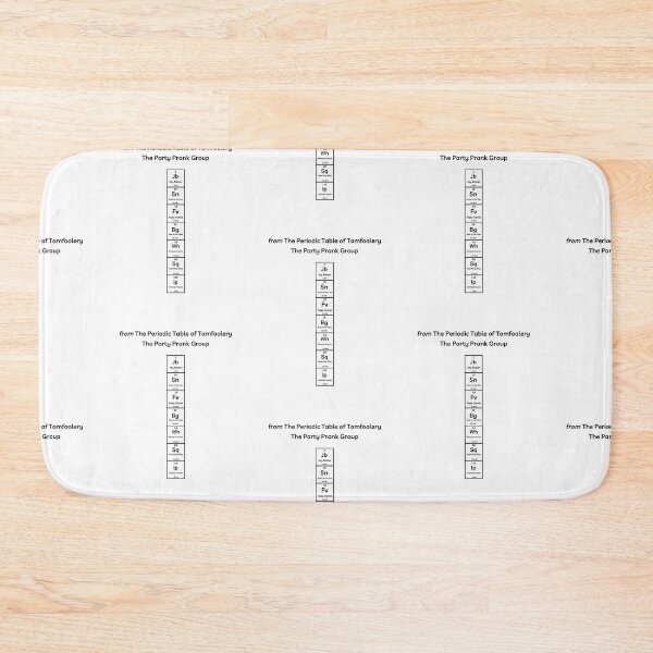 Item preview, Funny Periodic Table – Annoying Party Pranks – OOF! designed and sold by Ferocious-Pear.