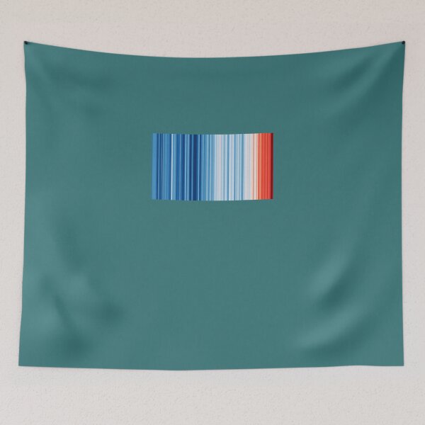Item preview, Climate Change & Global Warming Temperature Stripes Classic T-Shirt designed and sold by AnnaMeshkov.