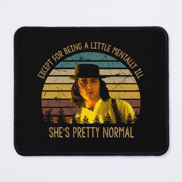 Item preview, Except for being a little mentally ill she's pretty normal poster designed and sold by RaCunha2100.