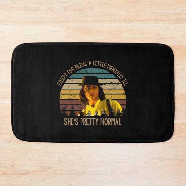 Item preview, Except for being a little mentally ill she's pretty normal poster designed and sold by RaCunha2100.