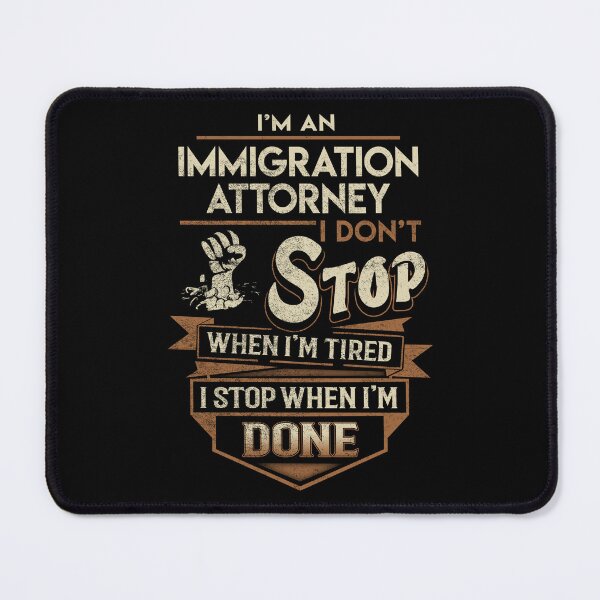 Item preview, Immigration Attorney T Shirt - I Stop When Done Job Gift Item Tee designed and sold by natalinedk.