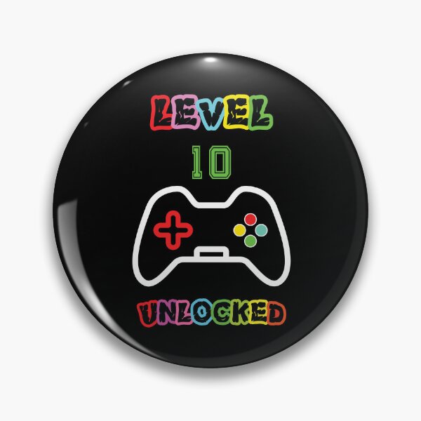 Item preview, Level 10 Unlocked, 10th Birthday Gift  designed and sold by jain-ravi002.