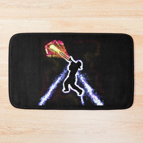 Item preview, Trumpet Player On Fire designed and sold by MottoDigging.