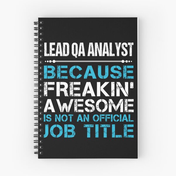 Item preview, Camiseta Lead Qa Analyst - Freaking Awesome Job Gift Item Tee designed and sold by oetate4774.