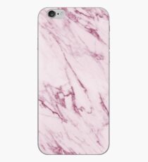 Marmorbeschaffenheit - malvenfarbener rosa Marmor iPhone-Hülle & Cover