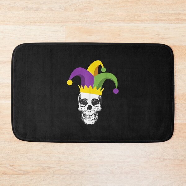 Item preview, Mardi Gras Skull Jester Hat Funny Parade Costume designed and sold by Lynette1241.