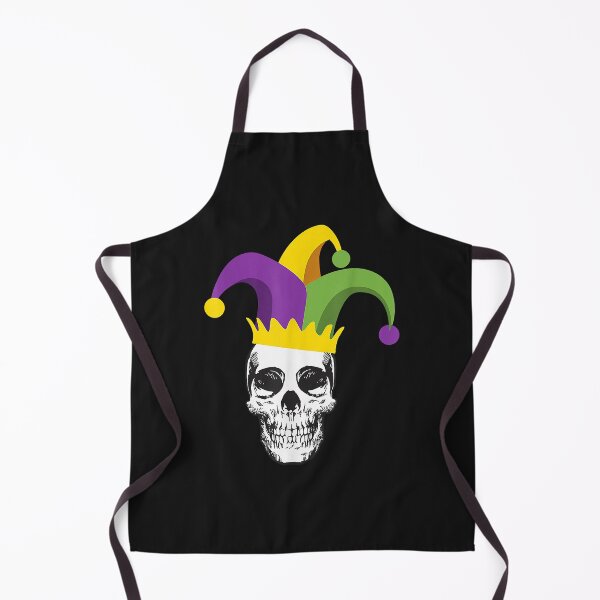 Item preview, Mardi Gras Skull Jester Hat Funny Parade Costume designed and sold by Lynette1241.