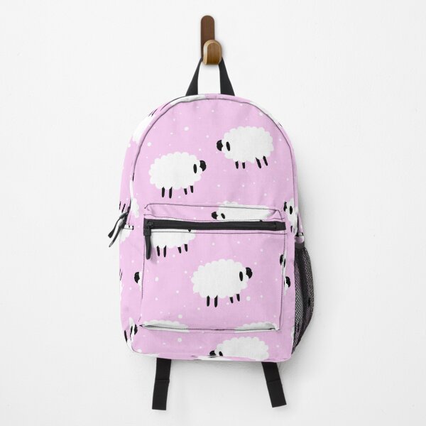 Item preview, Fluffy Sheep on Pink designed and sold by murkyswamp.