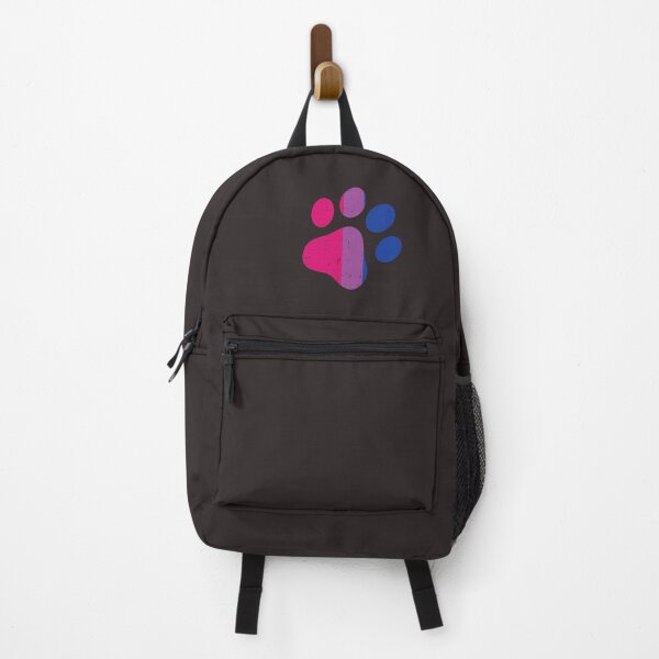 Item preview, Dog Paw Print LGBTQ Bisexual Flag Gay Pride Bi Dog Lover T-Shirt designed and sold by MartinGrassl.