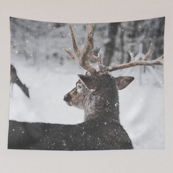 Item preview, Reindeer in the Snow  designed and sold by infazbdeen.