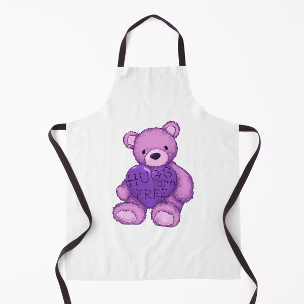 Item preview, Hugs are Free - Pink Teddy Bear designed and sold by PawsitiveMum.