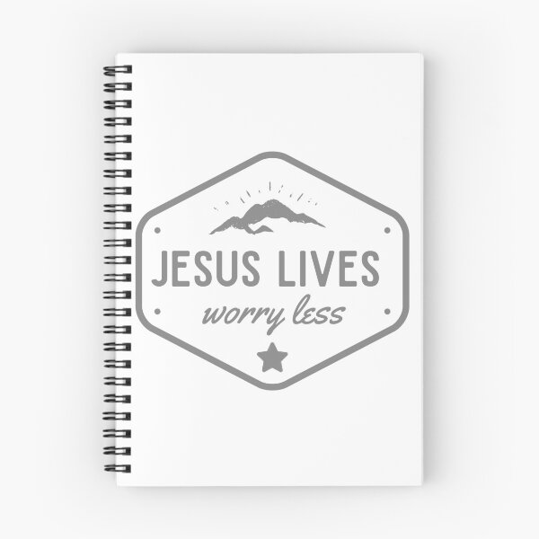 Item preview, Jesus Lives worry less || Christian life  || Christian apparel || Kacie O'Neill Designs  designed and sold by kacieoneill.