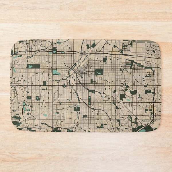 Item preview, Denver City Map of Colorado, USA - Vintage designed and sold by deMAP.