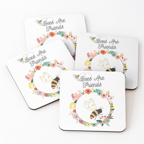 Item preview, Bees Are Friends designed and sold by PancakeToad.