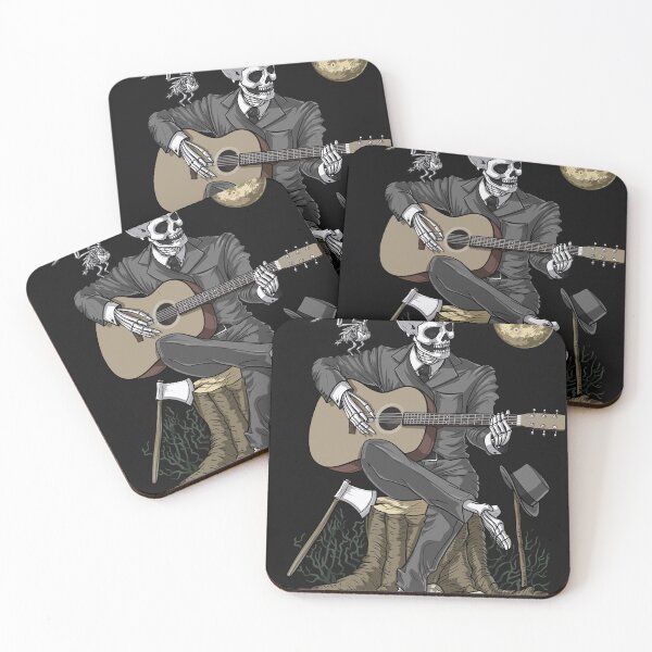 Item preview, Skeleton Guitar Player Classic T-Shirt.png designed and sold by JoeMcphers5.