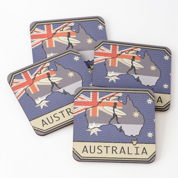 Item preview, Australia surfing designed and sold by studio838.