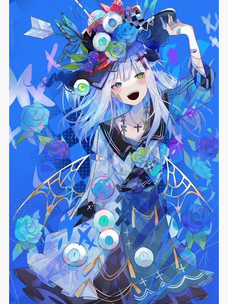 Ghoul Botan, Anime girl  Poster for Sale by AszaAri