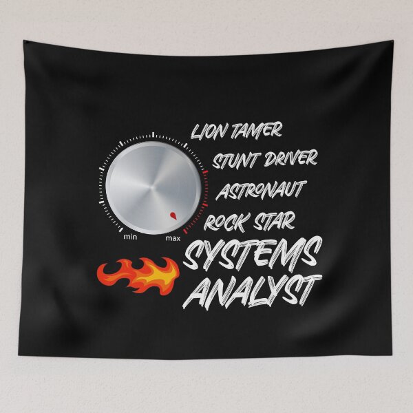 Item preview, Funny Badass Systems Analyst T-Shirt, Cool Occupation Graphic designed and sold by GO SHIRT-TEE.