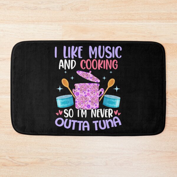 Item preview, Funny music cooking Cook Chef Cooking Baking Girl Women designed and sold by 2blackcherries.