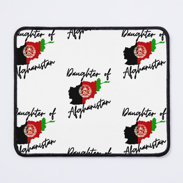 Item preview, Daughter of Afghanistan Map Flag designed and sold by NovawayDirect.