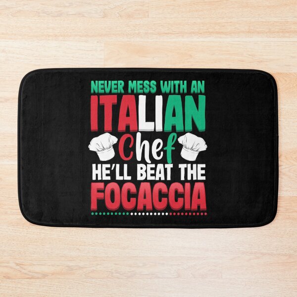Item preview, Italian chef Cook Chef Cooking BBQ Funny Culinary Pun designed and sold by 2blackcherries.